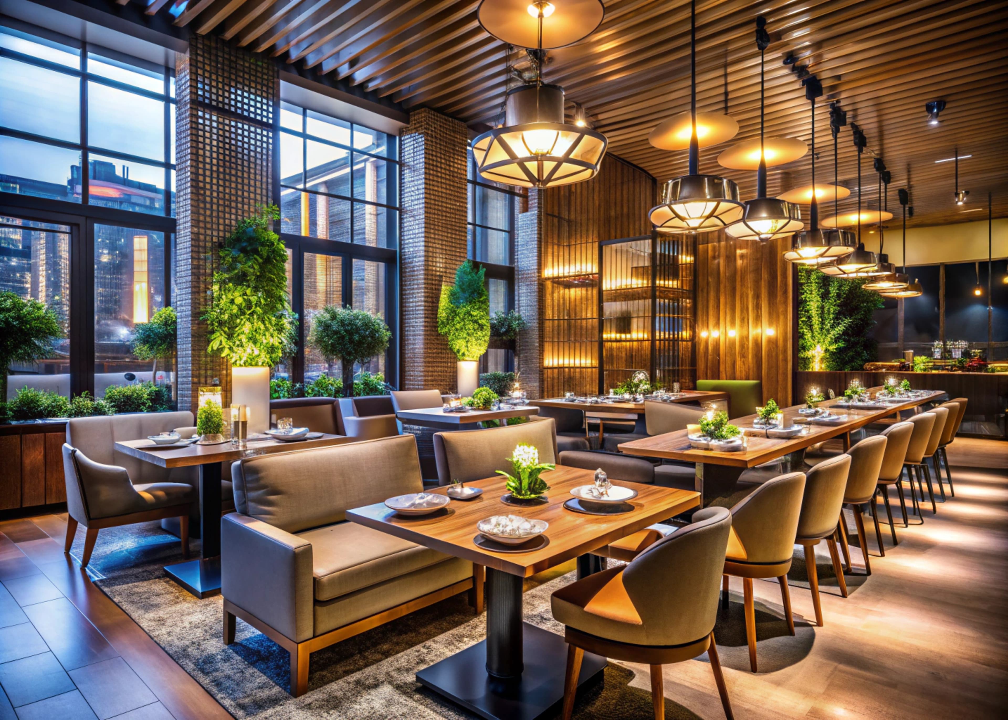 Sit down restaurants